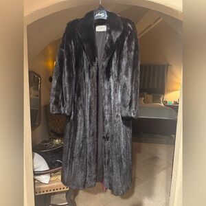 Al Thompson Vintage Full Length Mink Full Length Fur Coat
